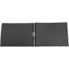 Album spirale Exacompta 50 pages noires pour photos de classe 32x22 cm Motif