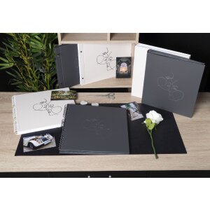Exacompta 16078E Album photo 60 pages noir 29x32 cm