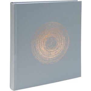 Exacompta Album photo Ellipse Gris 60 pages blanc 29x32cm