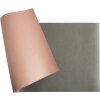 Exacompta 29143E Sous-main 40x80 cm PU bicolore Nude Gris