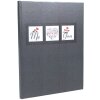 Exacompta 47681E Livre dor ME & YOU 27x22 cm 100 pages dorées Noir
