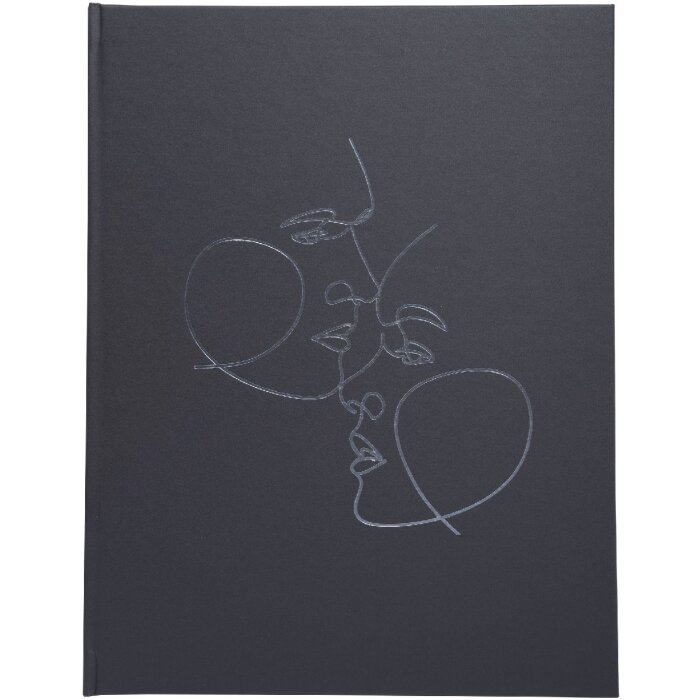 Exacompta 47688E Livre dor 100 pages 27x22cm ivoire noir