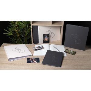Exacompta 47688E Livre dor 100 pages 27x22cm ivoire noir