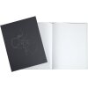 Exacompta 47688E Livre dor 100 pages 27x22cm ivoire noir
