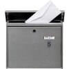 Exacompta 67185E Panneau indicateur autocollant Aluminium Chiffre 5 Gris 2,5x4,4 cm