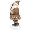 Clayre & Eef 6PR4305 Décoration Père Noël 3x3x8 cm