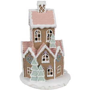 Clayre & Eef 6PR4308 Décoration Maison avec LED Ø 14x22 cm / 3xAAA