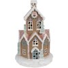 Clayre & Eef 6PR4308 Décoration Maison avec LED Ø 14x22 cm / 3xAAA