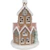 Clayre & Eef 6PR4308 Décoration Maison avec LED Ø 14x22 cm / 3xAAA