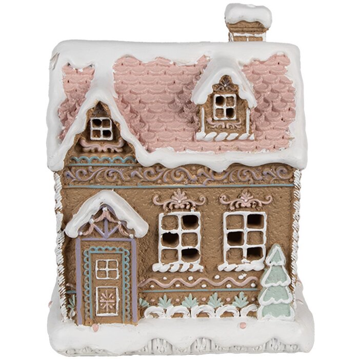Clayre & Eef 6PR4317 Décoration maison avec LED 13x10x16 cm / 3xAAA