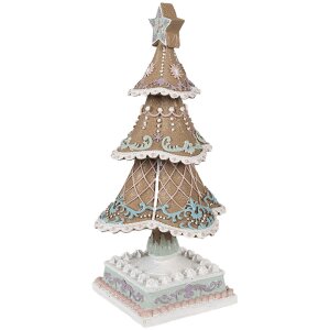 Clayre & Eef 6PR4320 Décoration Sapin de Noël 12x12x25 cm