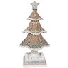 Clayre & Eef 6PR4320 Décoration Sapin de Noël 12x12x25 cm