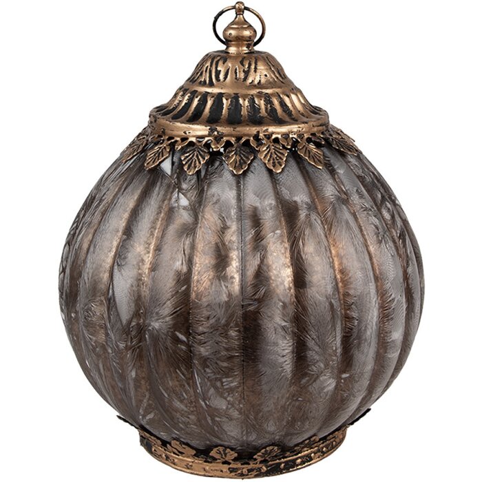 Clayre & Eef 6GL4565 Décoration avec LED Ø 15x20 cm / 2xAAA