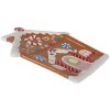 Clayre & Eef 6CE1784 Petite assiette Maison en pain dépices Design 20x21x2 cm