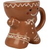 Clayre & Eef Tasse Bonhomme de pain dépice 325 ml Brun Tasse en céramique Noël