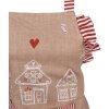 Clayre Eef Tablier de cuisine pour enfants Maison en pain dépices 48x56 cm Coton style campagnard