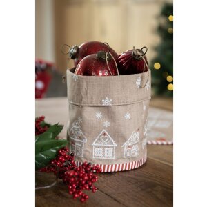 Clayre Eef GBB42-1 Torchon 50x70 cm Marron Maison en pain dépices Coton