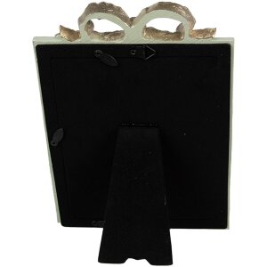 Clayre & Eef 2F1163 Cadre photo vert 16x2x22 cm Romantique Décor de nœuds