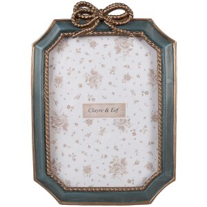 Clayre & Eef 2F1164 Cadre photo vert 16x2x22 cm 13x18...