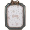 Clayre & Eef 2F1164 Cadre photo vert 16x2x22 cm 13x18 cm plastique verre