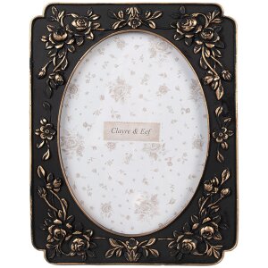 Clayre & Eef 2F1184 Cadre photo noir vintage 13x18 cm...