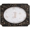 Clayre & Eef 2F1184 Cadre photo noir vintage 13x18 cm 17x2x22 cm
