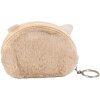 Juleeze JZWA0214 Porte-monnaie motif chat beige 12x2x9 cm