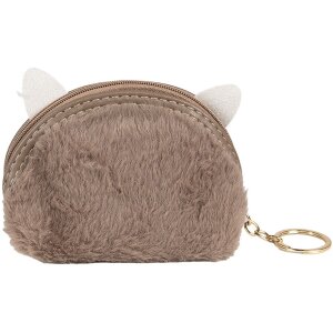 Juleeze JZWA0215 Portefeuille look chat 12x2x10 cm brun