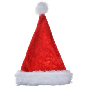 Clayre & Eef 65672 Bonnet de Noël Ø 20x48 cm