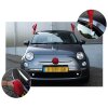 Clayre & Eef 65684 Décoration Bois de cerf et nez pour voiture 25x6x41 cm