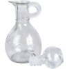 Clayre & Eef 6GL4898 Carafe en verre Ø 8x15 cm 175 ml Transparent Style rétro