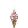 Clayre & Eef 6GL4604 Boule de Noël Ø 7x14 cm