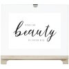 Hama Cadre portrait Beauty 13 x 18 cm bois MDF verre reflex transparent-blanc