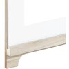 Hama Cadre portrait Beauty 13 x 18 cm bois MDF verre reflex transparent-blanc