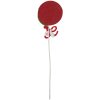 Clayre & Eef 65855 Décoration de Noël Lollipop 10x1x42 cm rouge blanc vert