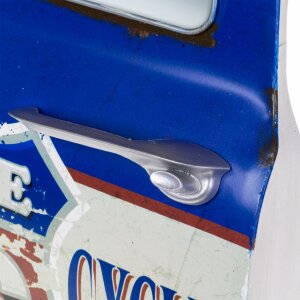 ZEP Décoration métallique Porte de voiture rétro Design Route 66 41x47x5 cm look vintage