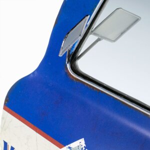ZEP Décoration métallique Porte de voiture rétro Design Route 66 41x47x5 cm look vintage