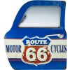 ZEP Décoration métallique Porte de voiture rétro Design Route 66 41x47x5 cm look vintage