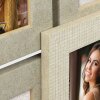 ZEP MDF cadre photo Zante pour 9 photos 10x15 cm 64x56 cm Beige