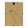 Cadre photo ZEP polystyrène Edison blanc 30x45 cm sans passe-partout