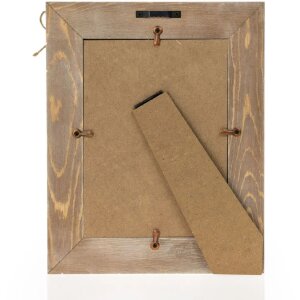 Cadre photo en bois ZEP Lille blanc 13x18 cm avec décoration en forme de cœur