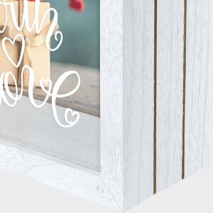 Boîte à monnaie ZEP en bois et verre Andy...