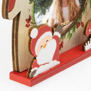ZEP Koda A Décoration en bois avec image 6x6cm à suspendre Noël