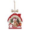 ZEP Koda A Décoration en bois avec image 6x6cm à suspendre Noël