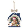ZEP Koda B Décoration en bois avec image 6x6 cm à suspendre