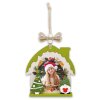ZEP Koda C Cadre photo en bois 6x6 cm Motif de Noël à suspendre