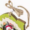 ZEP Koda C Cadre photo en bois 6x6 cm Motif de Noël à suspendre
