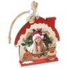 ZEP Koda D Décorations en bois Porte-photos 6x6cm à suspendre Noël