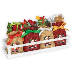 ZEP Aspen Décoration en tissu 9x4x16 cm à...