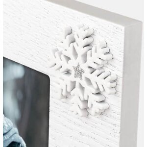 ZEP ZT4146 Zermatt cadre photo en bois blanc marron 10x15 cm